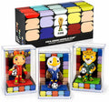 Official World Cup 2026 Merchandise Mascot Figurines Set, Limited Edition World Cup Merch Souvenirs, 3Pack Collectible Soccer Statues in Display Case, Football Fan Gift & World Cup Memorabilia (9cm-A)
