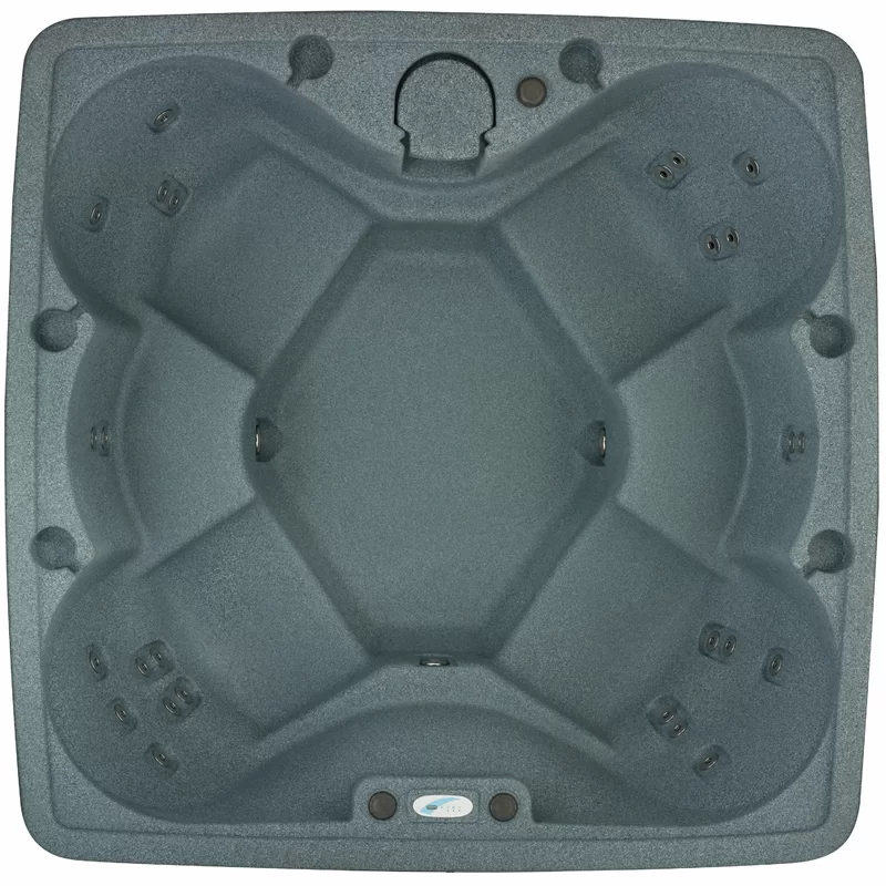 AquaRest Discover AR600 6-Person 29-Jet Plug & Play Hot Tub with Ozonator