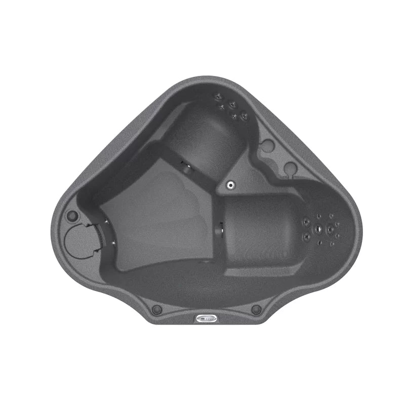 AquaRest Discover AR300 2-Person 20-Jet Oval Plug & Play Hot Tub with LED Waterfall