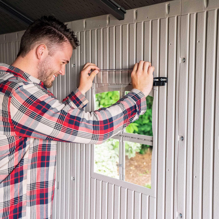 Lifetime 8 ft. x 12.5 ft. High Density Reinforced Structure Outdoor Storage Shed